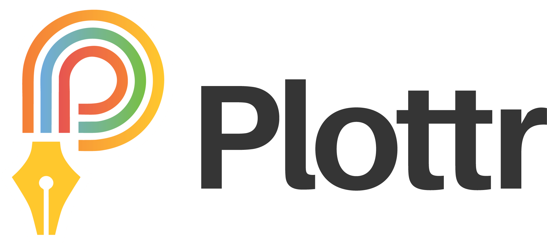 Official Plottr Black Logo